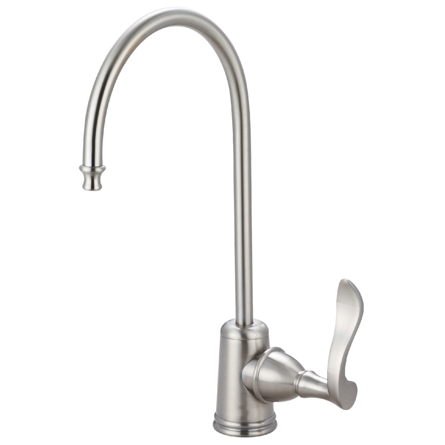 Kingston Tulare KS7198CFL - Century Single-Handle 1-Hole Deck Mount Water Filtration Faucet, Brushed Nickel — image 1